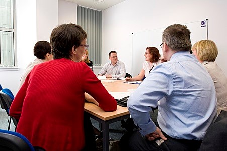 Lay Representatives in Meeting