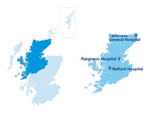NHS Highlands Map