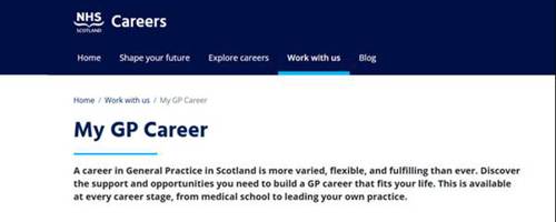 New online hub launched to support General Practitioner careers in Scotland